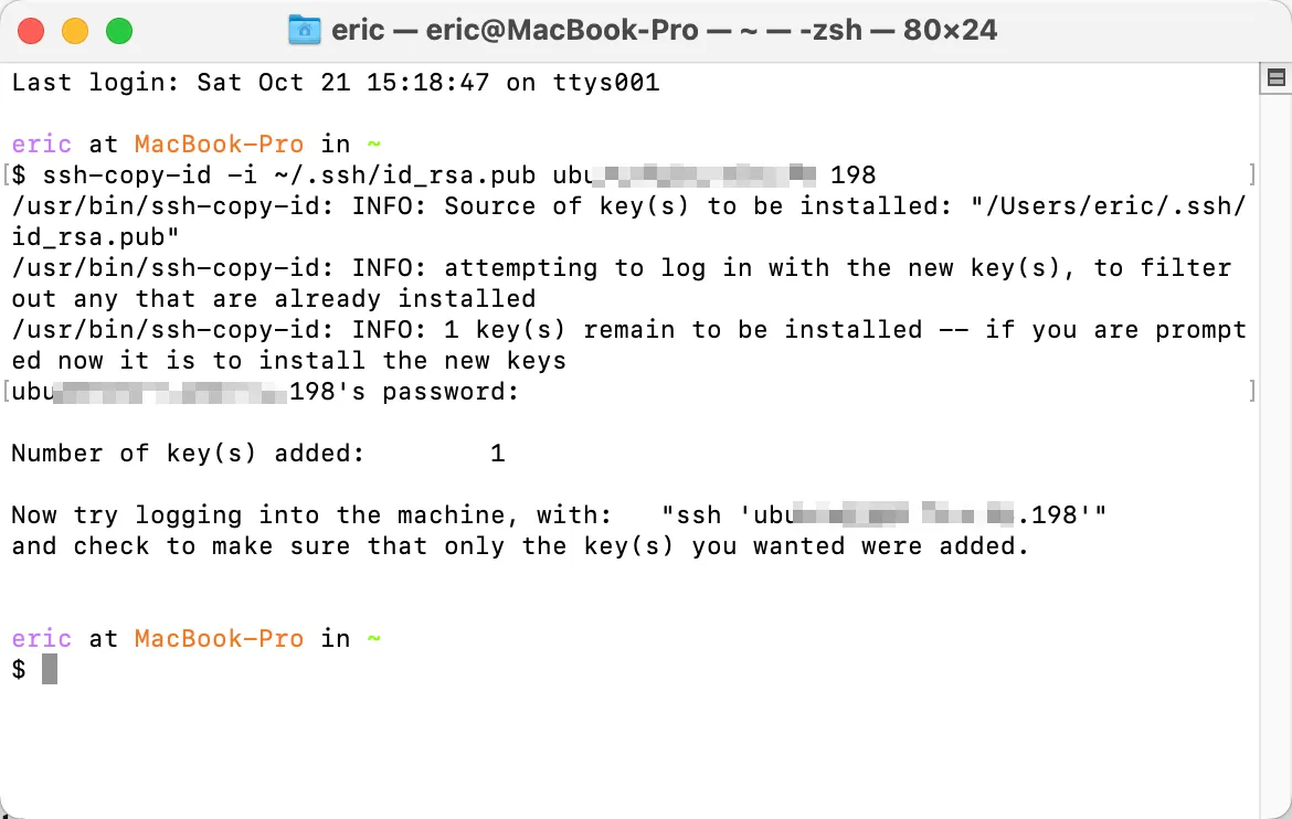 ssh-copy-id